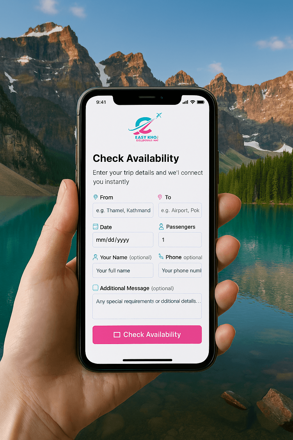 Easykhojmobile application